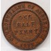 AUSTRALIA 1933/2 . ONE 1 PENNY . VARIETY . OVERDATE